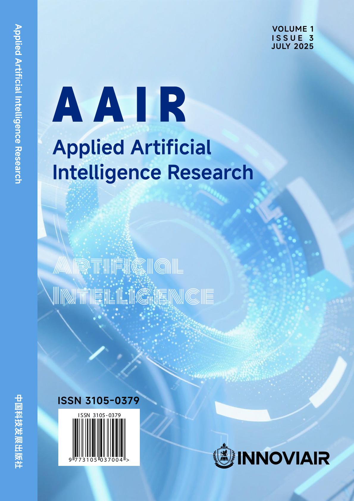 					View Vol. 1 No. 3 (2025): Applied Artificial Intelligence Research-2025-1-3
				